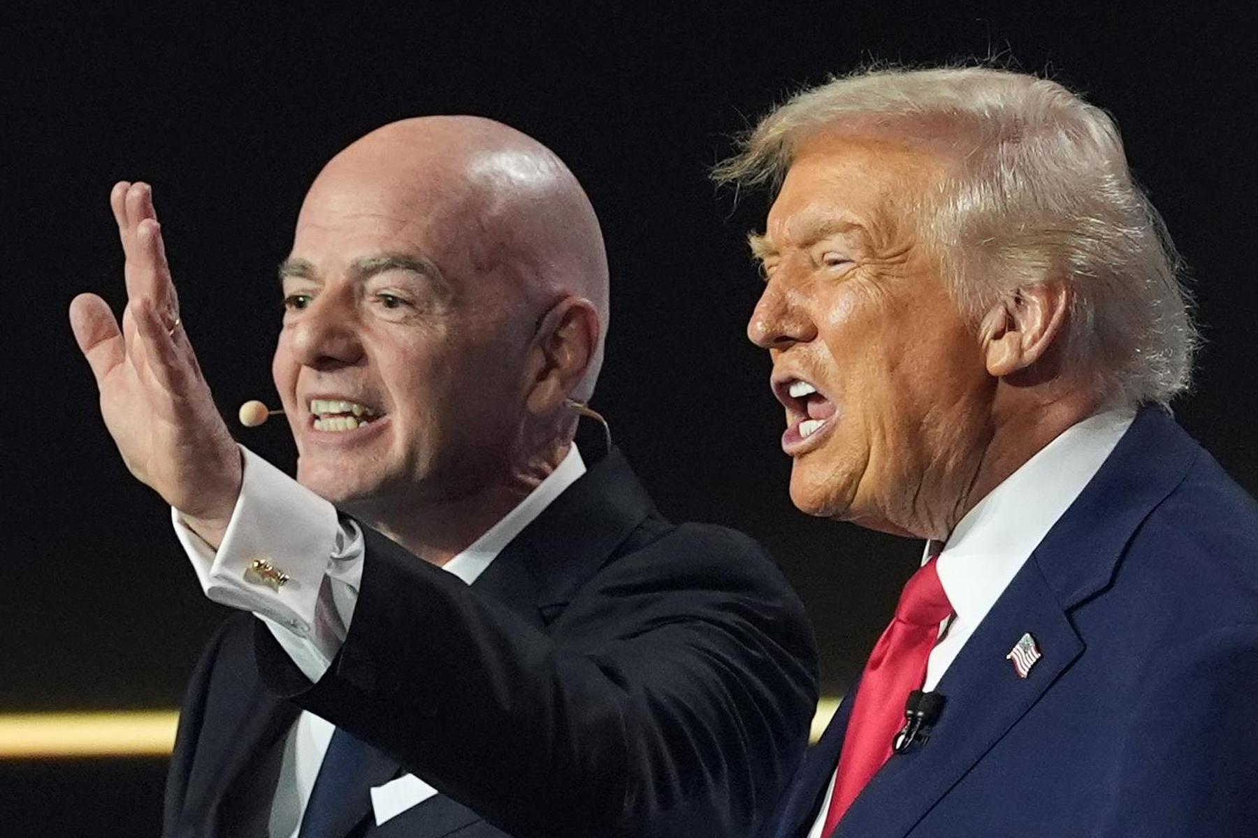 Für FIFA-Boss Infantino hagelt es nach Trump-Huldigung Kritik