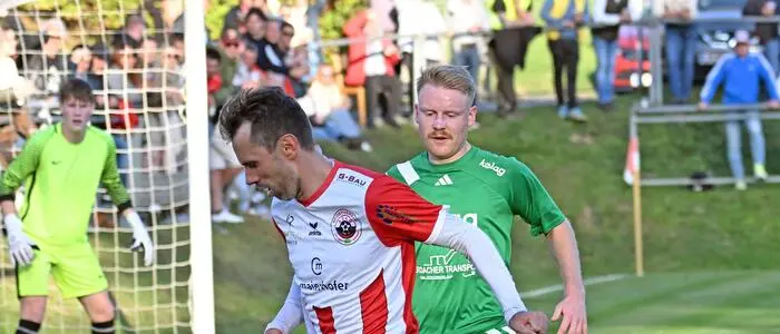 Jure Skafar ballerte Ludmannsdorf 2023/24 mit 57 Toren in die Unterliga, am Sonntag feierte er ein Comeback  – und traf gleich wieder