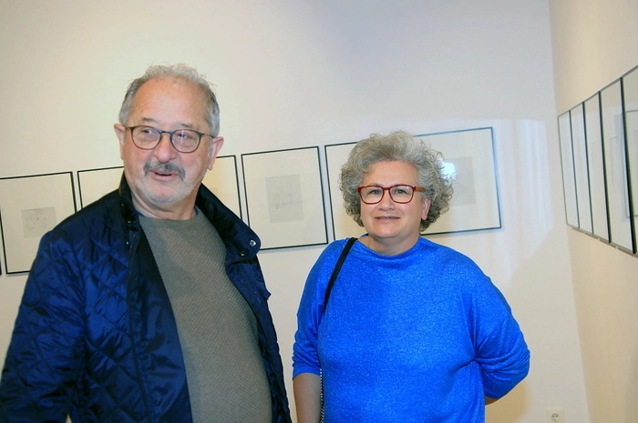 Bürgermeister Helmut Linhart begrüßte die Gäste, Orhan Kipcak, Professor an der Akademie für angewandte Kunst in Wien, stellte den Künstler und sein Werk, auch in Doppelconference mit Tex Rubinowitz selbst, dem Publikum vor.