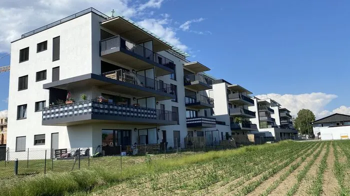"Das Ritter" in Feldkirchen bei Graz ist ein geförderter Wohnbau mit 45 Wohnungen in der Größe von 40 bis 119 Quadratmetern