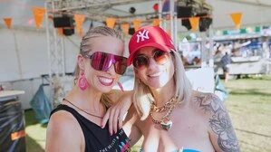 Beste Stimmung rund um die Rennstrecke am Red Bull Ring