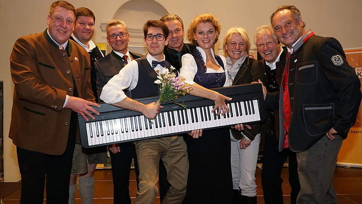 Josef Jury, Hermann Preschan, Gernot Kircher, Martin Kohlweis, Wolfgang Kavalar, Margot Loibnegger, Isolde Hinteregger, Richi Di Bernardo und Wolfgang Hinteregger