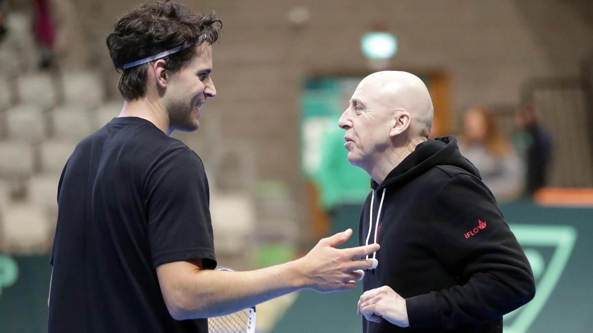 Werner Farmer mit Dominic Thiem