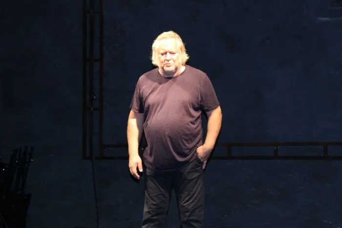 Seberg hatte sichtlich Spaß mit dem Publikum.