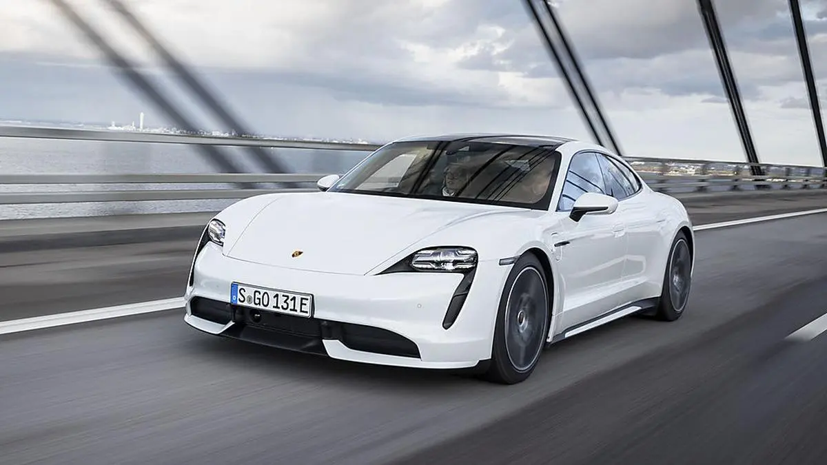 Der rein elektrische Porsche Taycan