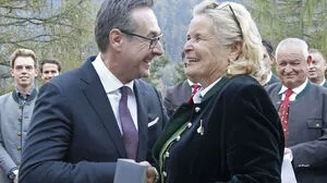 Strache und Haider-Witwe Claudia