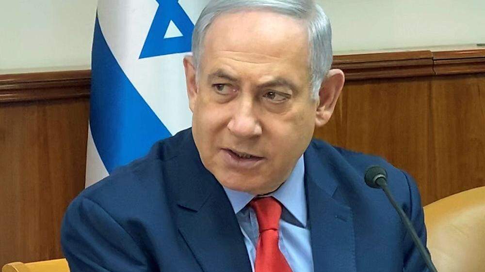 Israels Regierungschef Benjamin Netanyahu