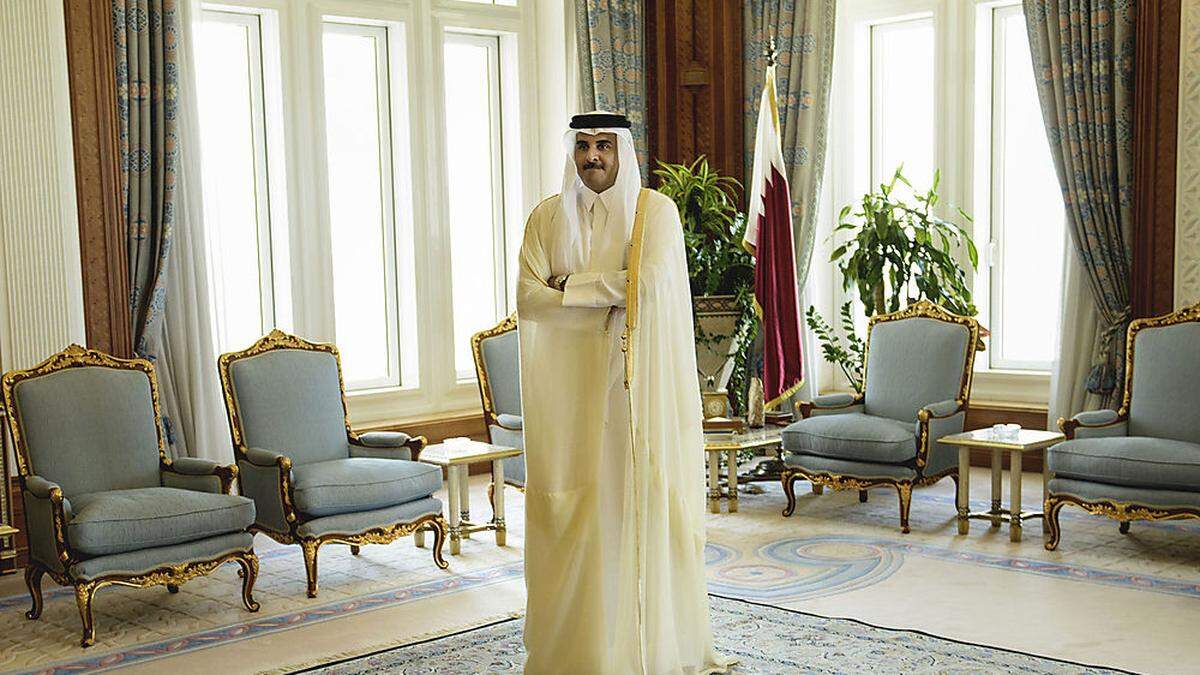 Isoliert: Scheich Tamim bin Hamad Al-Thani