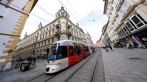 Tram in Graz: Ab 1. Juli soll die Stundenkarte 3,10 Euro kosten 