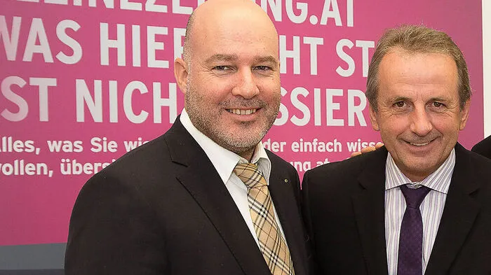 Bernhard Erler (links) folgt Erich Hallegger nach