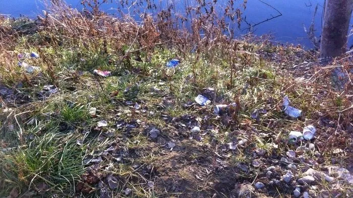 Erschreckend: Am Murufer wimmelt es manchmal von Plastikmüll.