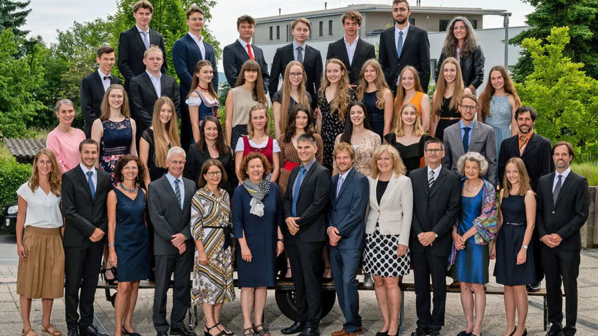 Die 8a-Klasse des BG/BRG Weiz