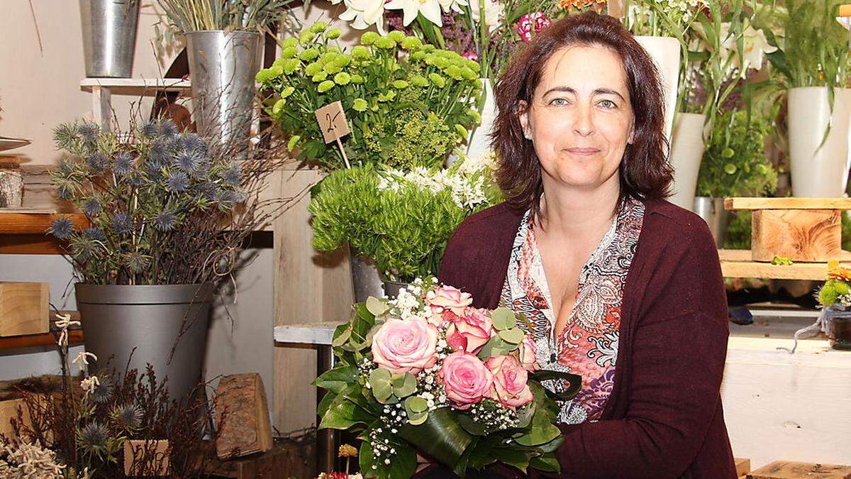 Angelika Stranner trennt sich schweren Herzens von ihrem Blumengeschäft