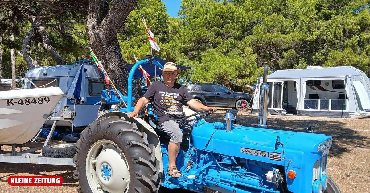 900 Kilometer unterwegs: Mit dem Traktor von Kärnten nach Medulin