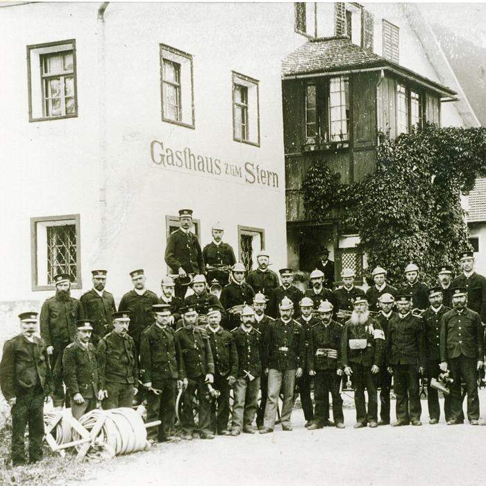 1880 bekam das Gasthaus den Namen "Zum goldenen Stern"