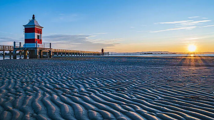 Der Leuchtturm in Lignano Sabbiadoro