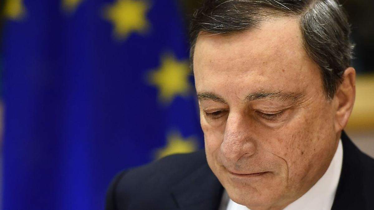 EZB-Chef Mario Draghi 