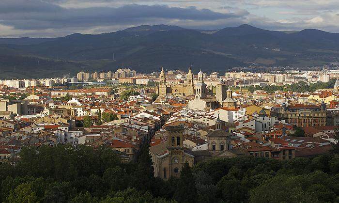 Ein Blick auf Pamplona