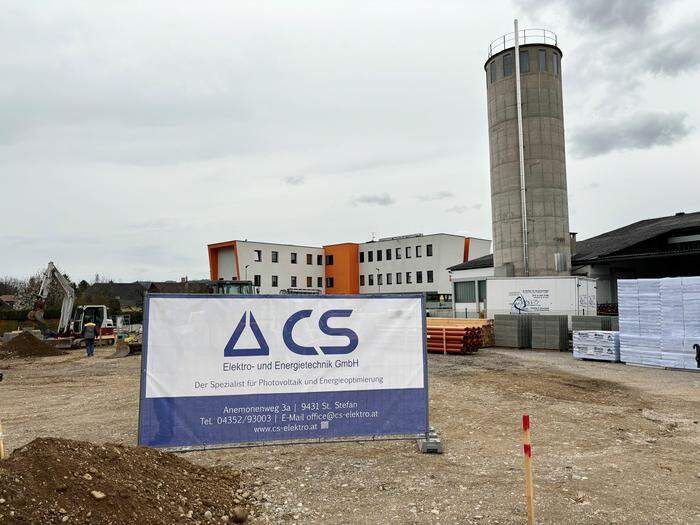 Für 1,4 Millionen Euro entsteht hinter dem AIS-Gebäude der neue Standort