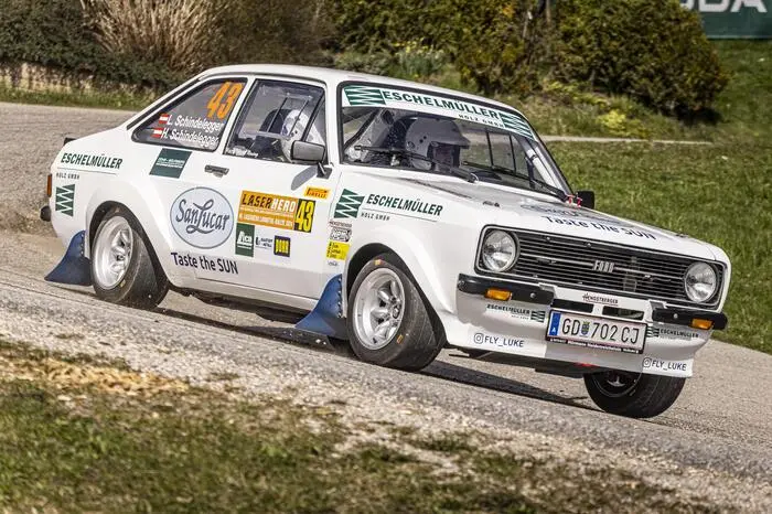 46 Laserhero Lavanttal Rallye SP1 Gasthaus Zoller April 2024