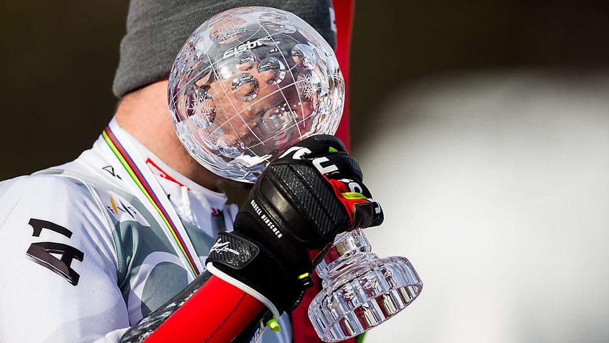 Marcel Hirscher hat am Samstag die 20. Kristallkugel seiner Karriere erobert - Rekord!