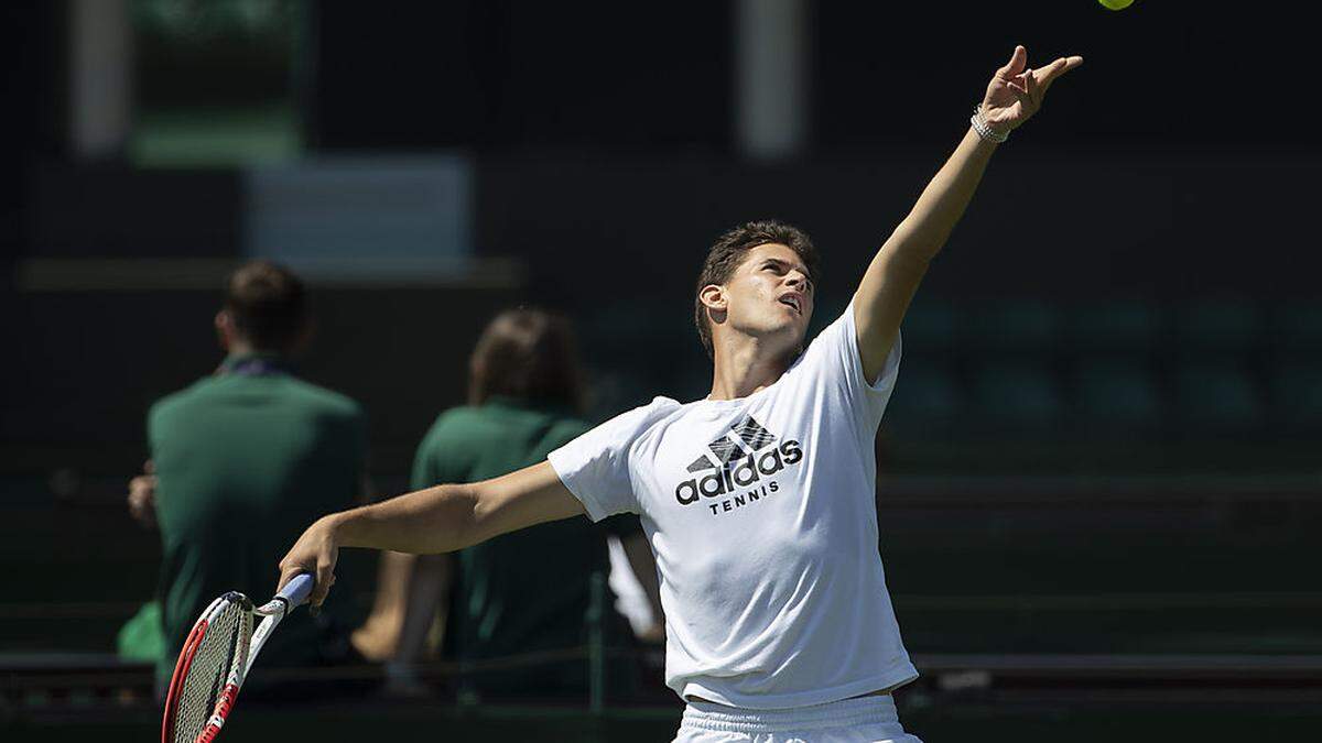 Dominic Thiem bereitet sich in London auf WImbledon vor - davor gab er ein großes Interview