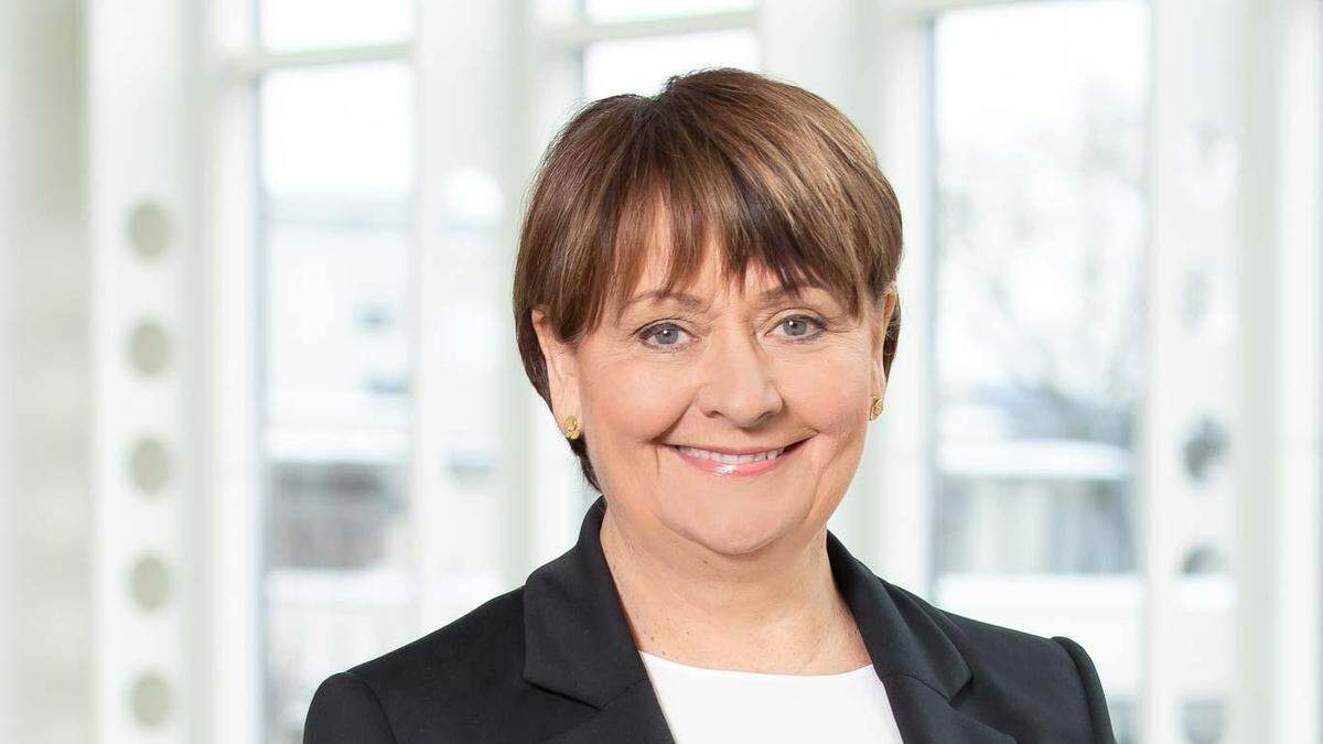 Herta Stockbauer, Vorstandsvorsitzende der BKS Bank