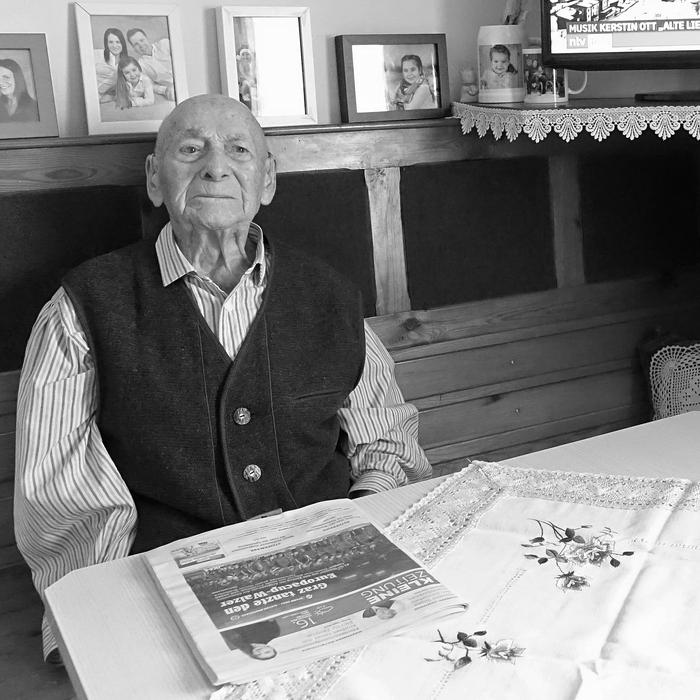 Josef Maier, der im Februar seinen 100er feierte, ist nun verstorben