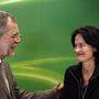 Grünen-Chefin Eva Glawischnig mit Alexander van der Bellen 