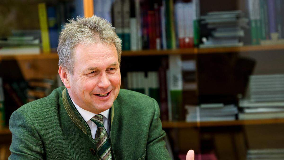 LK-Präsident Franz Titschenbacher ist 60