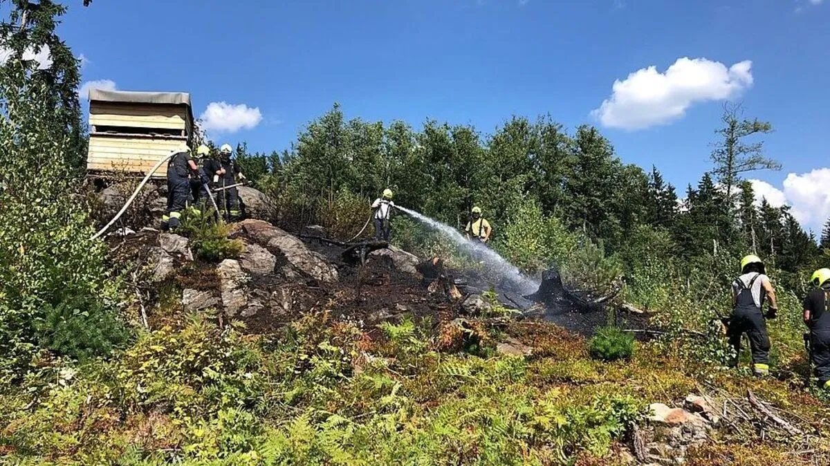 Der Brand konnte unter Kontrolle gebracht werden