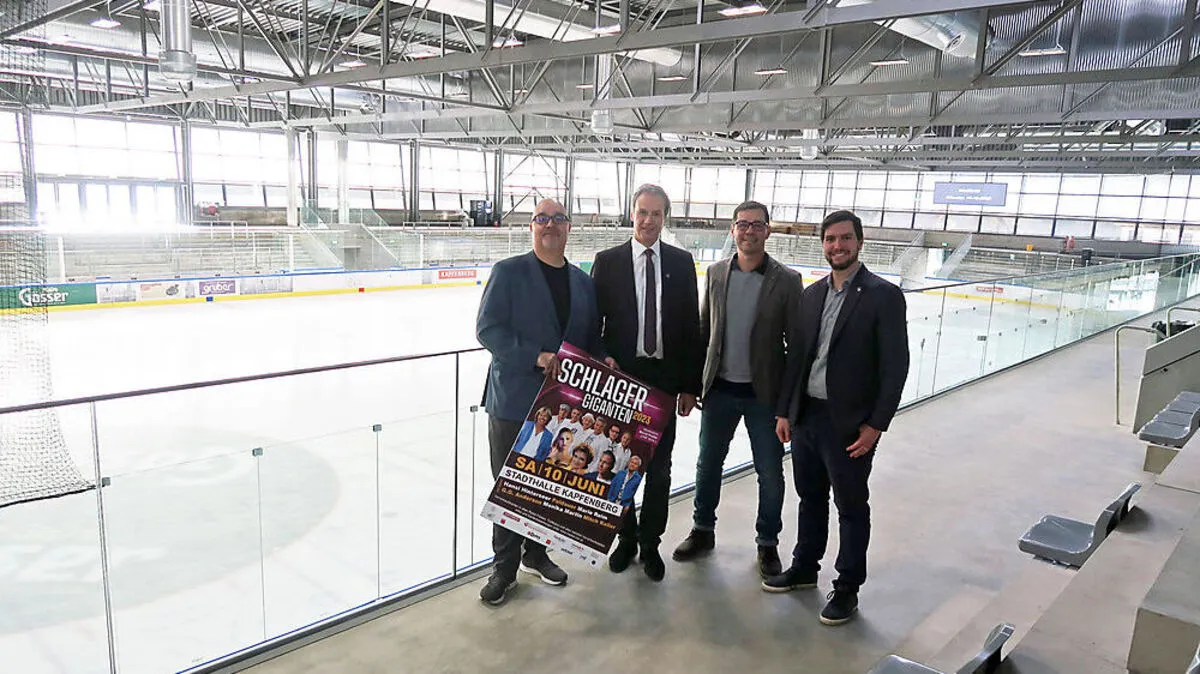 Wolfgang Koinig, Fritz Kratzer, Markus Kamper und Thomas Schaffer-Leitner präsentierten am Montag das Programm
