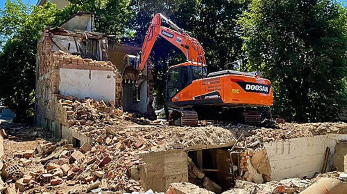 Das "Müllhaus" in der Villacher Straße wurde abgerissen