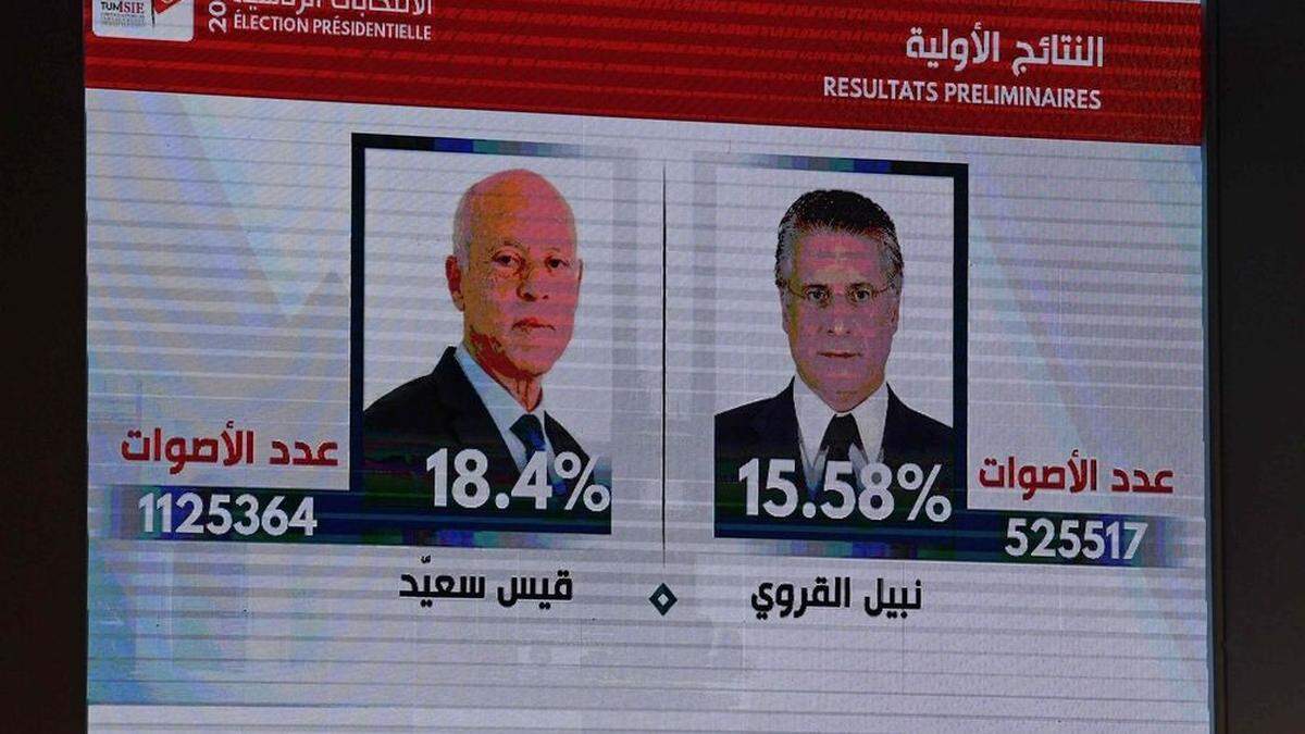 Kopf-an-Kopf-Rennen in Tunesien