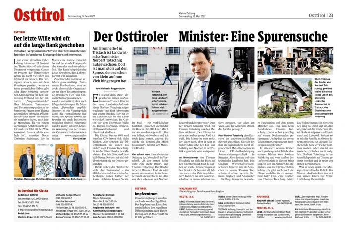 Regionalausgabe "Osttirol"