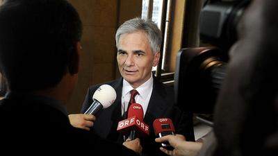 Unter Druck: Werner Faymann