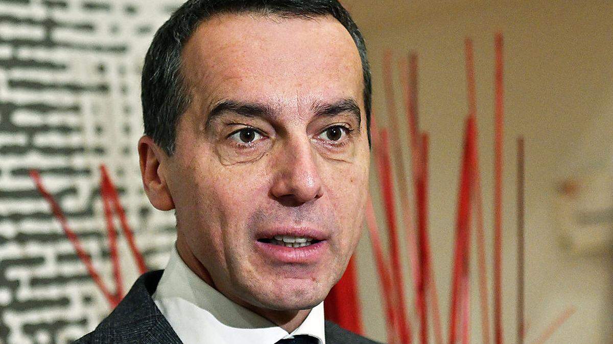 Christian Kern will mit seiner SPÖ eine starke Opposition sein