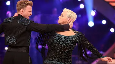 Aus im Viertelfinale: Willi Gabalier und Jazz Gitti 