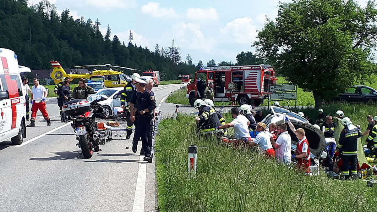In Sonnegg kam es zu einem schweren Unfall