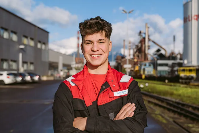 Bei seiner Lehre als Maschinenbautechniker arbeitet Tim täglich in verschiedenen Bereichen von voestalpine Stahl Donawitz