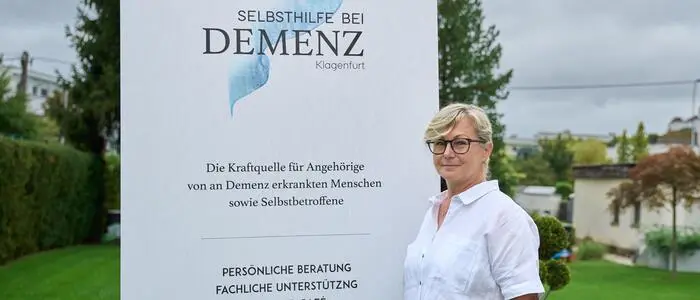 Astrid Brencic, die neue Obfrau der Selbsthilfegruppe Demenz in Klagenfurt. Der heutige Weltalzheimertag macht auf die Krankheit aufmerksam