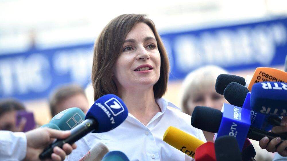 Präsidentin Moldawiens: Maia Sandu 