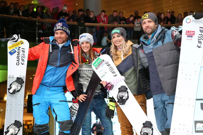 Benjamin Karl, Julia Dujmovits, Sabine Schöffmann und Andreas Prommegger