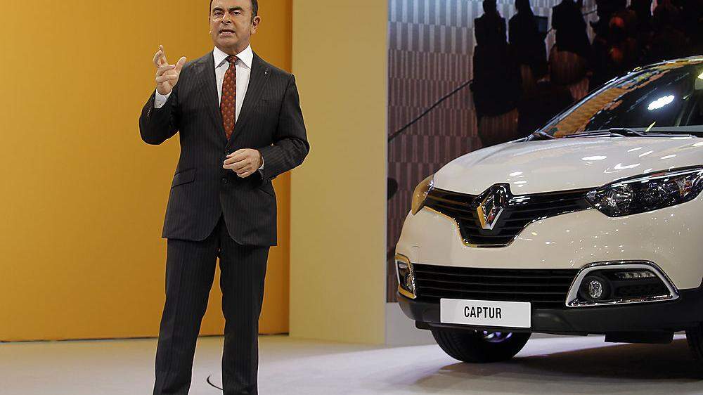  Carlos Ghosn, Chef von Renault und dessen langjährigem Partner Nissan