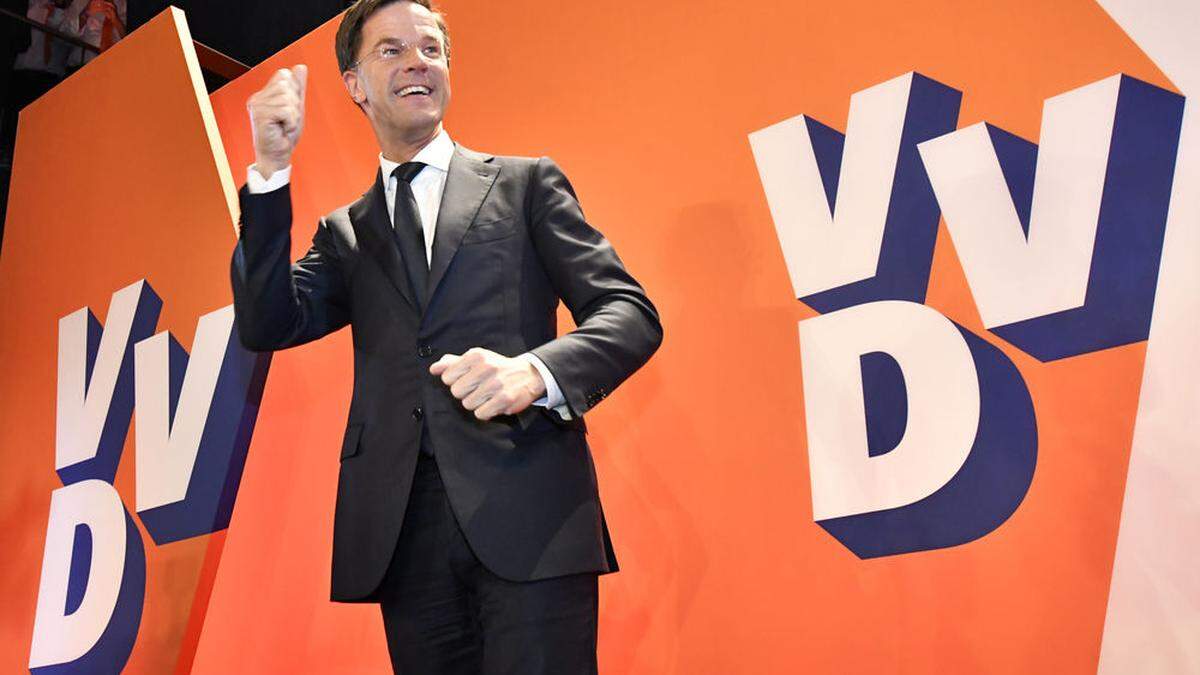 Mark Rutte steht vor seiner dritten Amtszeit