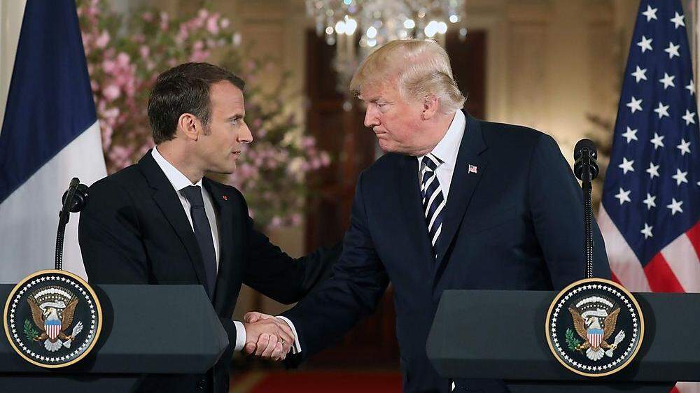 Macron und Trump