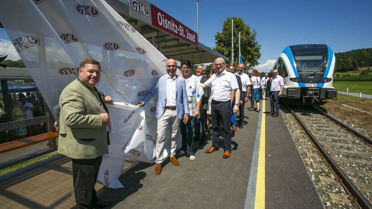 Am Bahnhof in Oisnitz-St. Josef gab es zahlreiche Erneuerungen