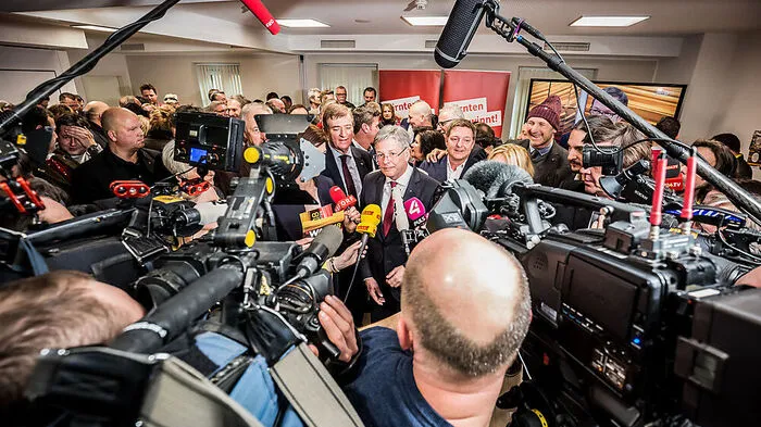 Großer Rummel um den Wahlgewinner