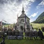 Die jährliche Gedenkfeier bei der Plöckenkapelle findet mit internationaler Beteiligung am letzten Sonntag im August statt 