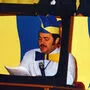Siegfried Brudermann in einer seiner legendären Rollen als Nachrichtensprecher in den frühen 1980er-Jahren